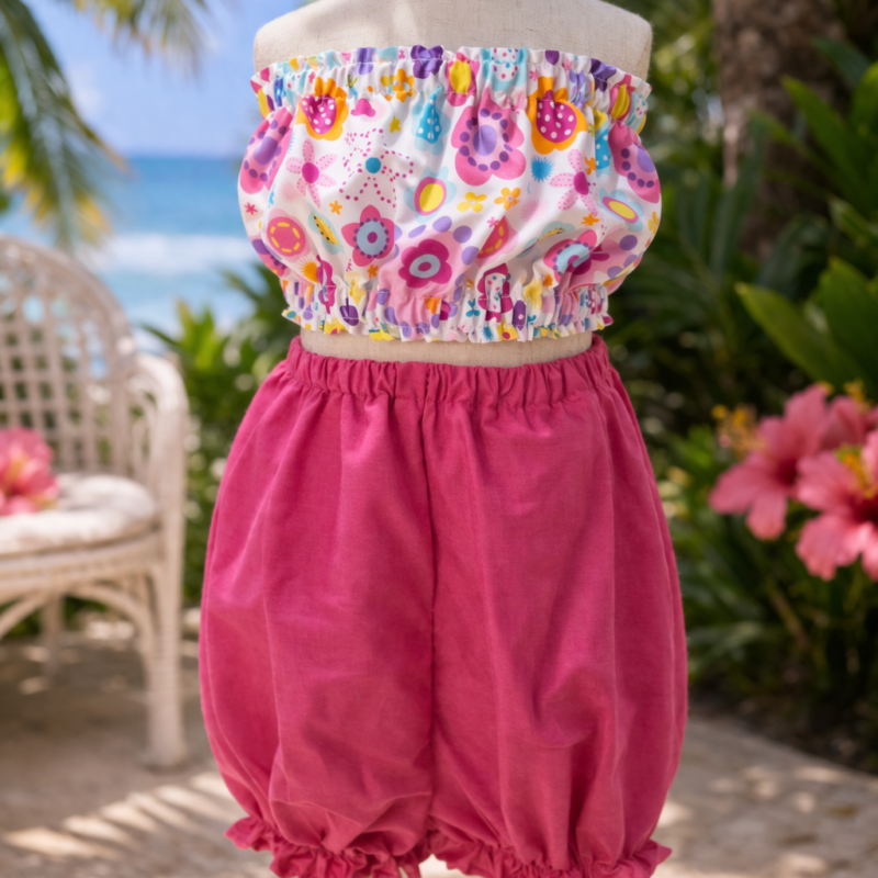 Set en Estampado color Fuchsia